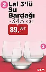 LAV LAL 3'LÜ VİSKİ BARDAĞI 345 CC LAV LAL 3'LÜ VİSKİ BARDAĞI 345 CC